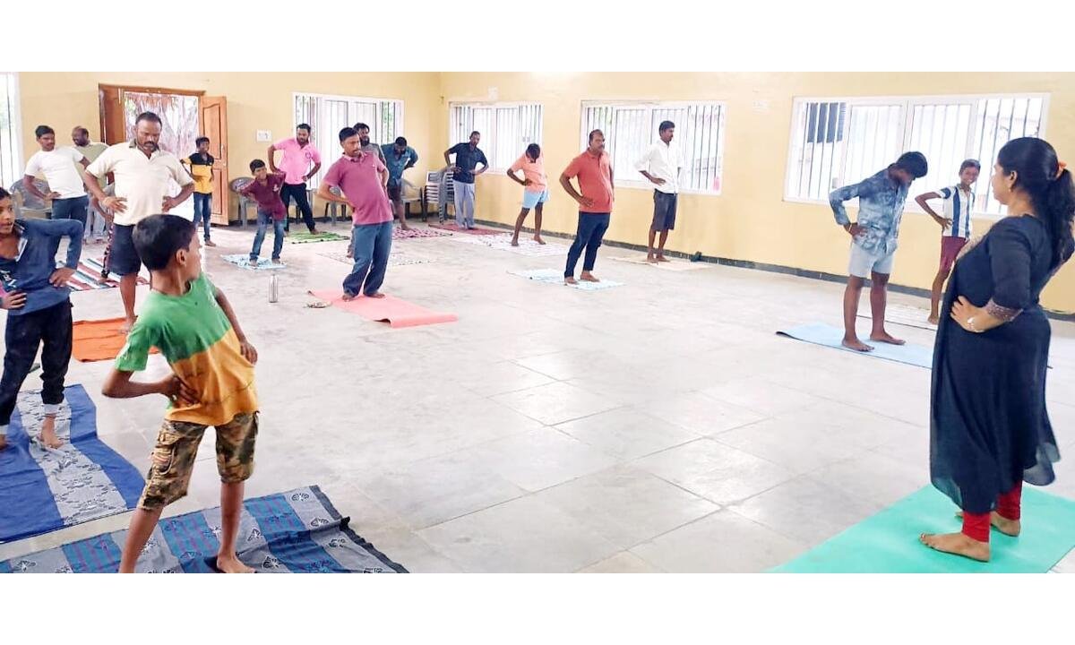 Peace mind with sudarshan kriya