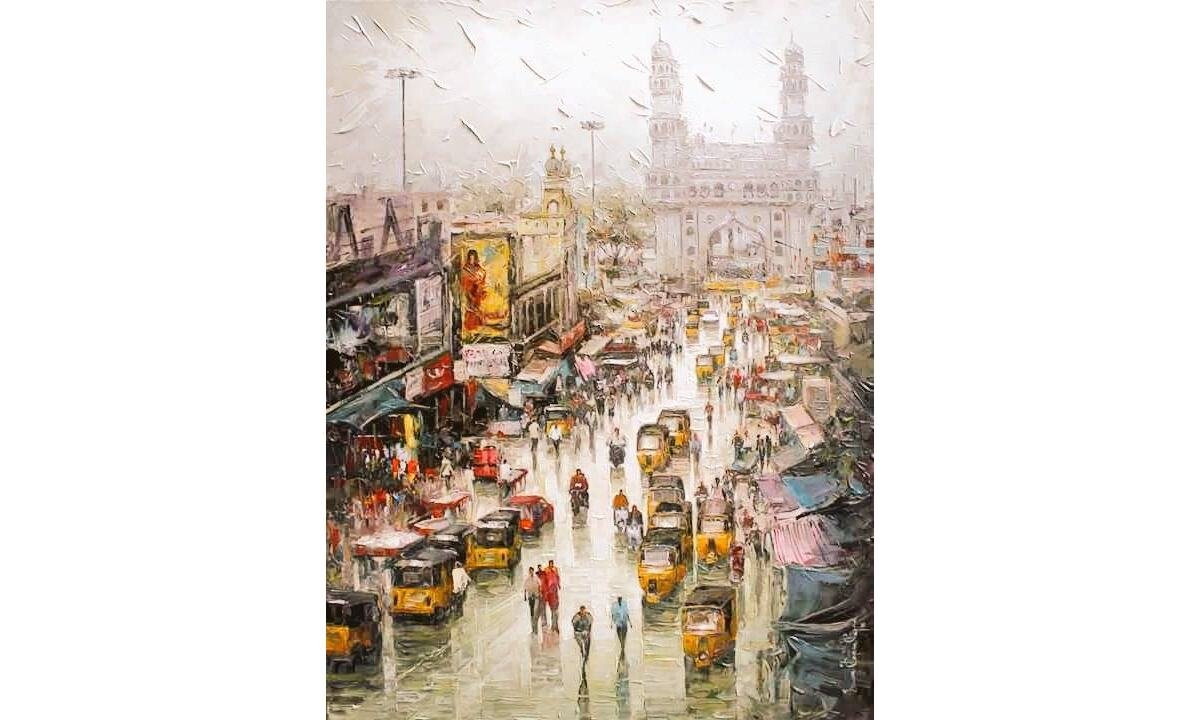 Heavy rains in Hyderabad
