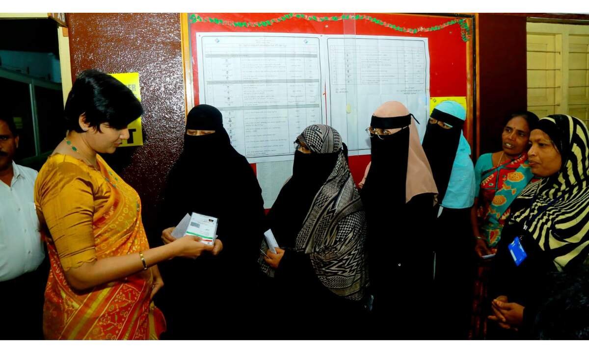 Polling percentage increased