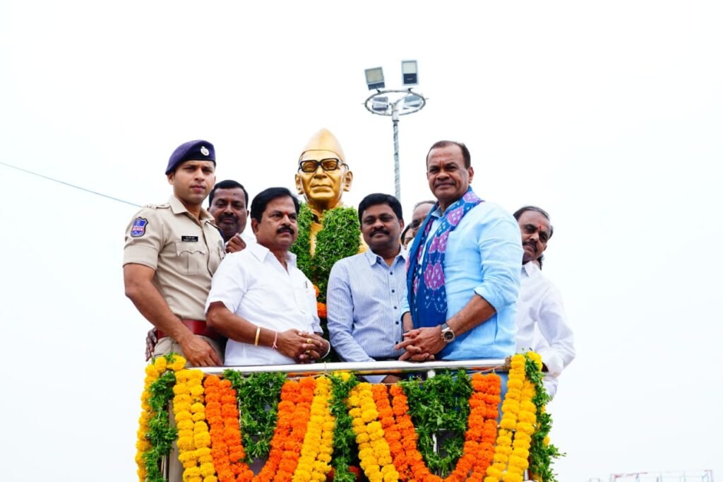 Minister Komatireddy Venkata Reddy : మంత్రి కోమటిరెడ్డి వెంకటరెడ్డి కీలక వ్యాఖ్య, మంత్రి పదవికి రాజీనామా చేసి తెలంగాణ వచ్చేవరకు ఏ పద వీ చేపట్టనన్న మహానేత కొండా లక్ష్మణ్ బాపూజీ