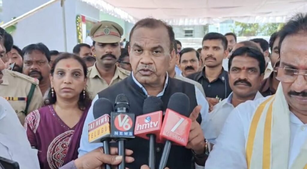 Minister Komatireddy Venkata Reddy : బిగ్ బ్రేకింగ్, మంత్రి కోమటిరెడ్డి వెం కటరెడ్డి కౌంటర్, రేయింబవళ్ళు టి మ్స్ ఆసుపత్రుల నిర్మాణ పనులు 