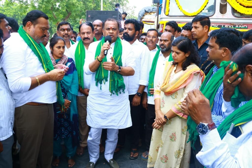 Minister Komatireddy Venkata Reddy : మంత్రి కోమటిరెడ్డి వెంకటరెడ్డి కీలక వ్యాఖ్య, రైతుల ఖాతాల్లో 72 గంట ల్లో ధాన్యం డబ్బులుజమ