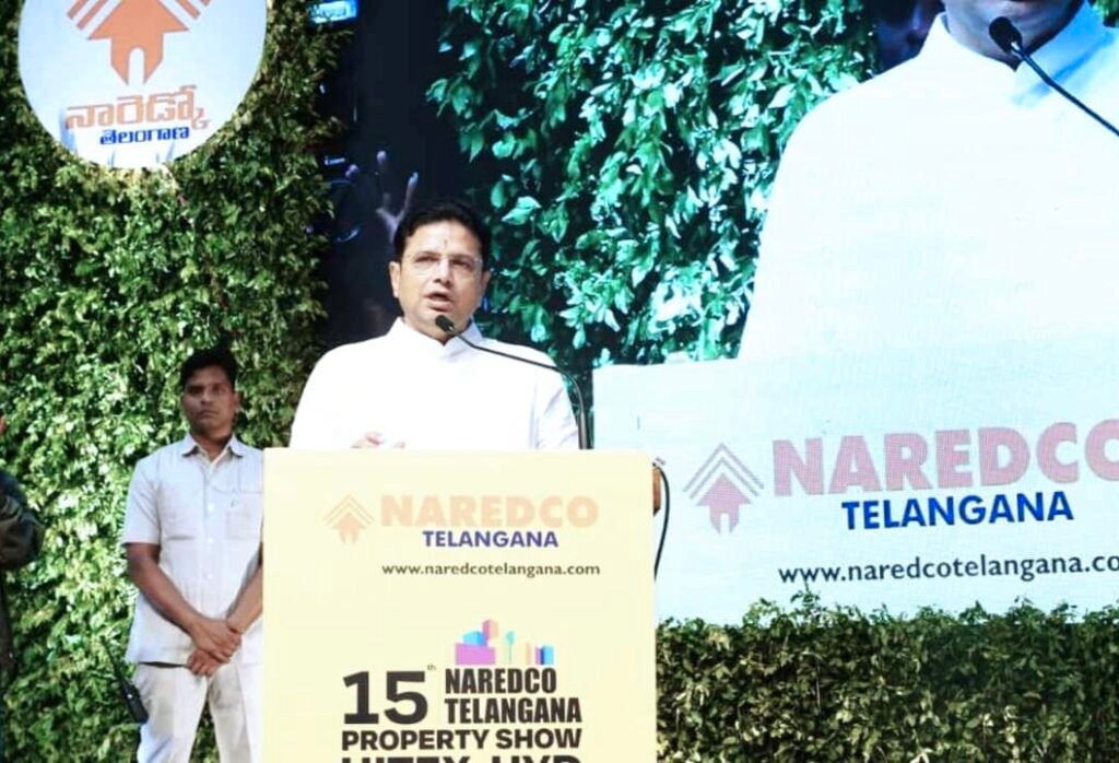 ITMinister DuddillaSridharBabu మంత్రి శ్రీధర్ బాబు కీలకప్రకటన, తెలంగాణలో నిర్మాణరంగ వృద్ధిరేటు 11.97 శాతం