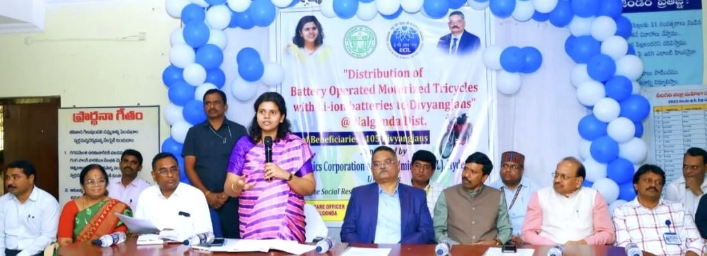 Nalgonda Collecter IlaTripathi : నల్లగొండ కలెక్టర్ ఇలా త్రిపాఠి కీలకవ్యాఖ్య, జిల్లాలో అర్హతున్న దివ్యాంగులందరికీ దశలవారీగా బ్యాటరీ ట్రైసైకిల్స్