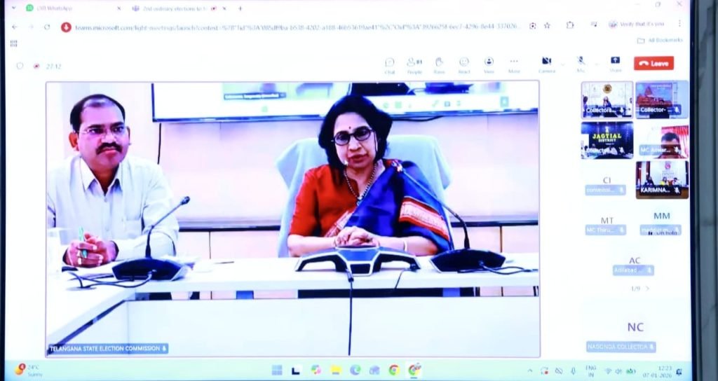 District Collector B. Chandrashekhar : మున్సిపల్ ఎన్నికల నిర్వహణ సిద్ధంగా ఉన్నాం 