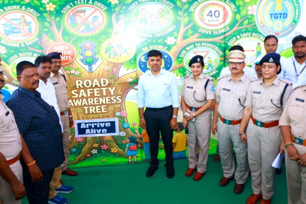 Nalgonda District Collector Chandrashekhar : వాహనదారులు తప్పనిసరిగా హె ల్మెట్ ధరించి ట్రాఫిక్ నియమాలను పాటించాలి