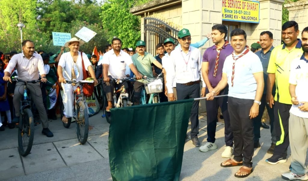 Nalgonda Collector Chandrashekhar : నల్లగొండ కలెక్టర్ చంద్రశేఖర్ అప్పీ ల్, సింగిల్ యూజ్ ప్లాస్టిక్ వాడకుం డా ధరిత్రి, ప్రకృతిని కాపాడండి