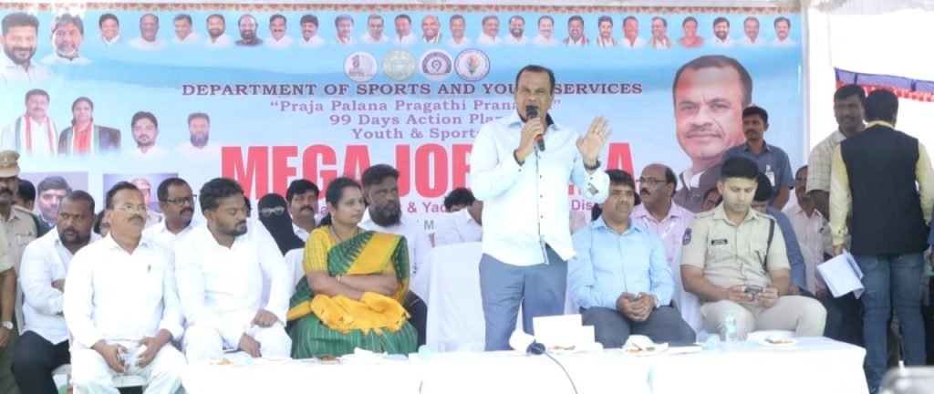 Minister Komatireddy Venkat Reddy : మంత్రి కోమటిరెడ్డి వెంకటరెడ్డి అ ప్పీల్, సమయం వృధా కాకుండా నిరుద్యోగ యువత ఎలాంటి ఉ ద్యోగమోచ్చినాఅందిపుచ్చుకోవాలి