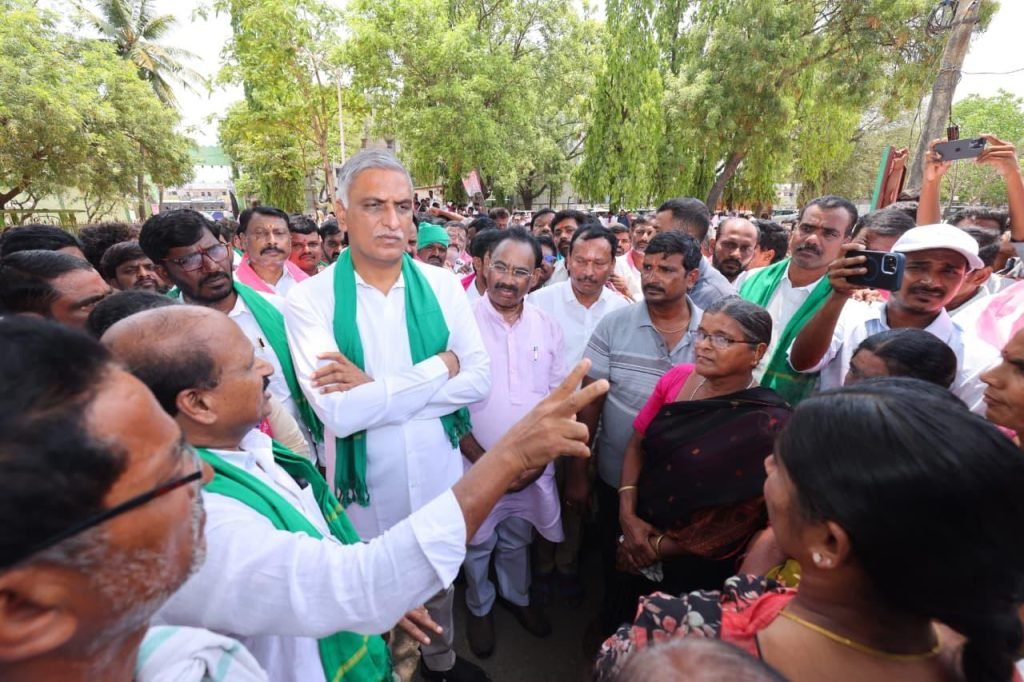 Harish Rao fires Telangana Government : బిగ్ బ్రేకింగ్ , కాంగ్రెస్ పాలనపై హ రీశ్ రావు నిప్పులు,ఢిల్లీకి నజరా నా,రైతుకు జరిమానా అని వ్యాఖ్య 