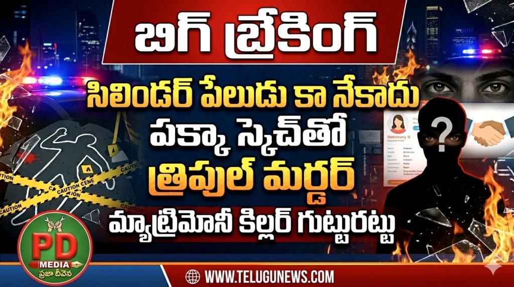 Triple Murder Matrimony Killer : బిగ్ బ్రేకింగ్, సిలిండర్ పేలుడు కా నేకాదు పక్కా స్కెచ్‌తో త్రిపుల్ మ ర్డర్ మ్యాట్రిమోనీ కిల్లర్ గుట్టు రట్టు