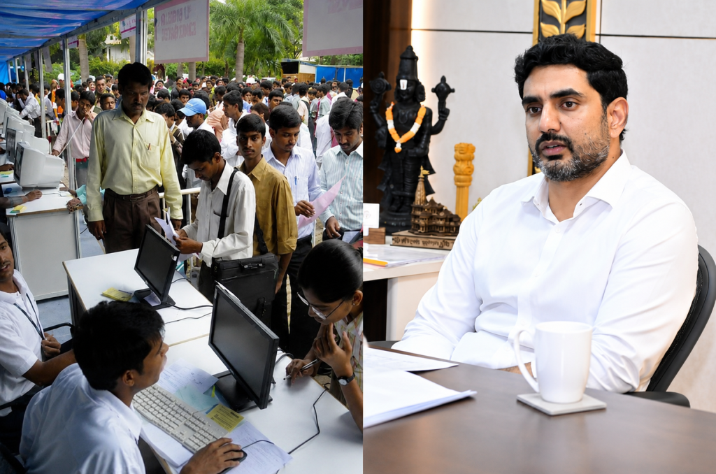 Mega Job Fair Held in Mangalagiri: మంగళగిరిలో నేడు మెగా జాబ్ మేళా