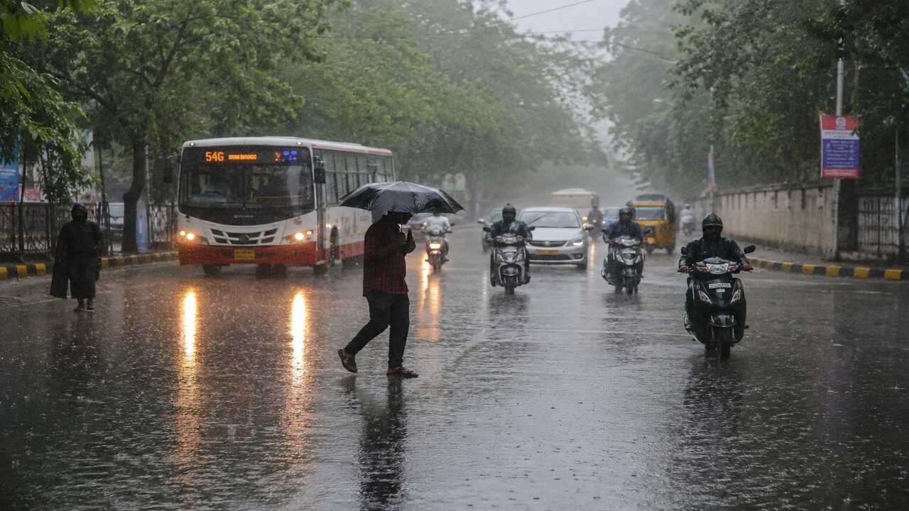 Southwest monsoon enters Telangana bringing rainfall, cloudy skies and heavy rain alerts in several districts