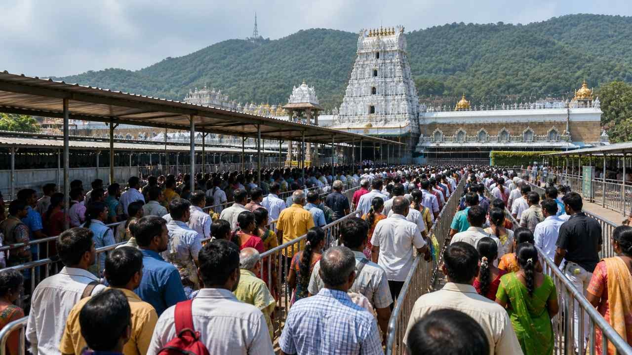 TTD announces 90 day Special Entry Darshan eligibility period for NRI devotees at Tirumala Temple.